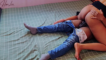 With secretary after work sex