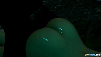 Teen with pigtails is throatfucked and creampied