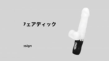 膣内をみっちり満たされたい女性に最適 柔らか素材の極太ディルドが旋回＆振動