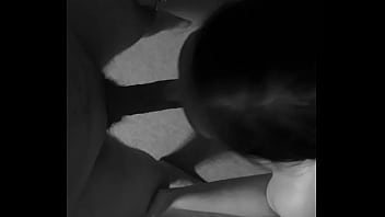 Wife on knees giving blowjob