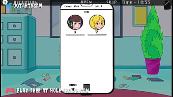 Vault girl fucked and creampied in multiple positions moaning orgasm