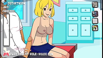 Vault girl fucked and creampied in multiple positions moaning orgasm
