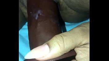 Fucking my brown dildo