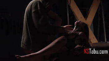 Thank you for the pounding sir can i like your cum off my body please