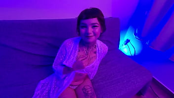 Cute alt teen fucks lucky guy and ends with her mouth filled with creamy cum free