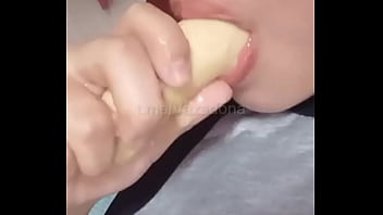 Engoli minha banana todinha