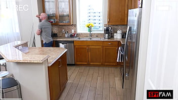 Lola valentine swallows stepbro's cock to keep him from tattling