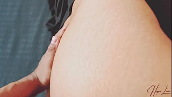 Hot slutty college girl gets her pussy stretched