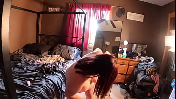 Sexy bbw trying on dresses