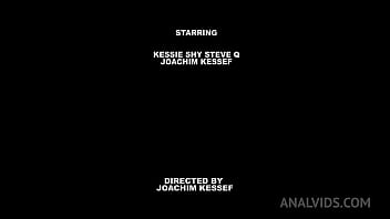 Kessie shy has kinky interracial sex with double penetration ks011