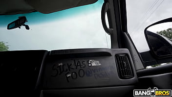 Leo babe take big black cock