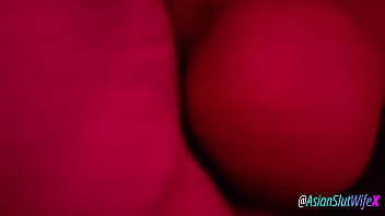 Asian slut wife put on the red light