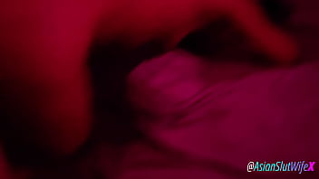 Asian slut wife put on the red light