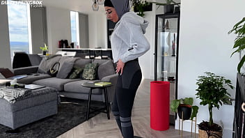 Aaliyah yasin gets horny after her gym workout