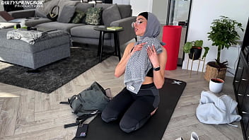 Aaliyah yasin gets horny after her gym workout