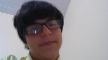 A strange nerd needs a pussy