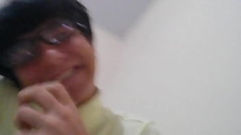 A strange nerd needs a pussy