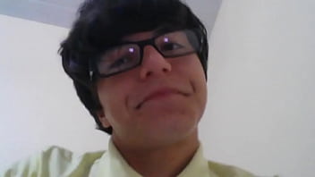 A strange nerd needs a pussy