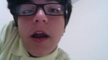 A strange nerd needs a pussy