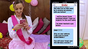 Tinder date dating app chat stranger first time cuckold cheating on boyfriend