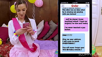 Tinder date dating app chat stranger first time cuckold cheating on boyfriend