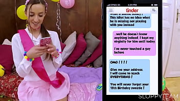 Tinder date dating app chat stranger first time cuckold cheating on boyfriend