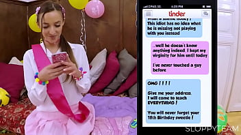 Tinder date dating app chat stranger first time cuckold cheating on boyfriend