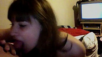 Young girl sucking cock