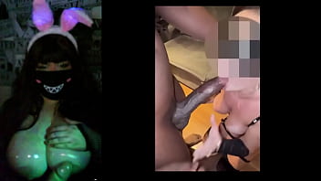 Redhead milf with big boobs react to cuckold videos compilation #3