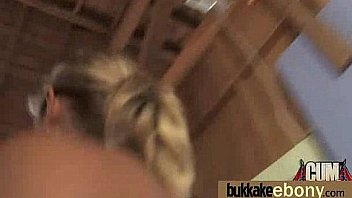 Busty Black Babe Bubble Bath Group Cocksuck 13 thumbnail