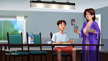 Summertime saga by kompas productions horny and lucky dude loves seeing his stepsis big juicy wet boobs busty stepmom wants him to help her