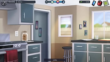 Summertime saga by kompas productions horny and lucky dude loves seeing his stepsis big juicy wet boobs busty stepmom wants him to help her