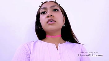 Powerfully poised brunette got seduced by the producer