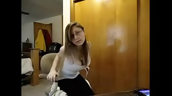 Busty teen showing her amazing breast on cam