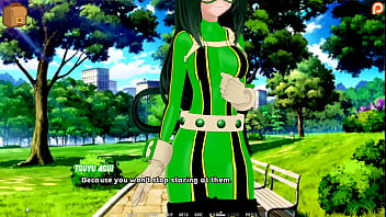 Follando personajes de anime game play poke ball