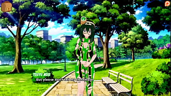 Follando personajes de anime game play poke ball