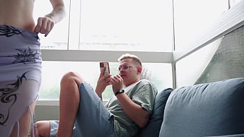 My stepsister wants to be popular like paris hilton so i helped her make a home video