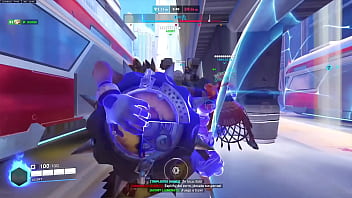 Epica jugada de la partida en overwach con junkrat en servidores de pc