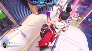 Epica jugada de la partida en overwach con junkrat en servidores de pc