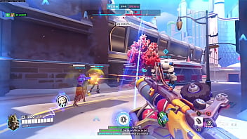 Epica jugada de la partida en overwach con junkrat en servidores de pc