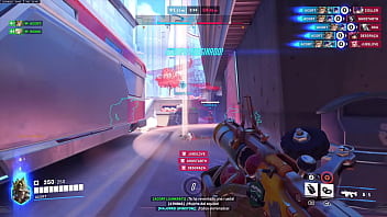 Epica jugada de la partida en overwach con junkrat en servidores de pc