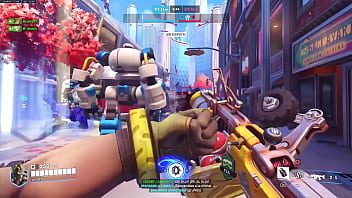Epica jugada de la partida en overwach con junkrat en servidores de pc