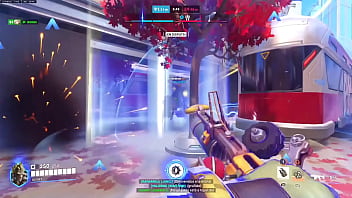 Epica jugada de la partida en overwach con junkrat en servidores de pc
