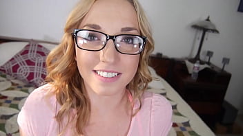 Zoe parker cute 19 yo pov blowjob and huge cum facial