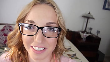 Zoe parker cute 19 yo pov blowjob and huge cum facial