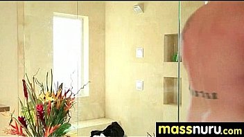 Slippery nuru massage for lucky dude 17