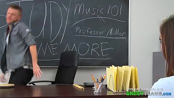 Erika prefers to fuck instead to study