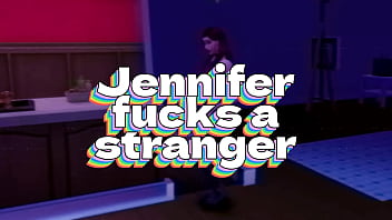 Jennifer Fucks Until She Is Filled By A Daddy thumbnail