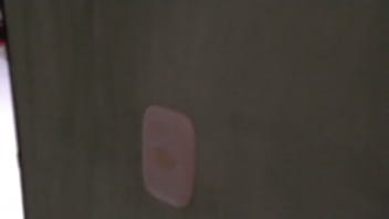 Rough fuck in the couch near the window and cuckold watches us