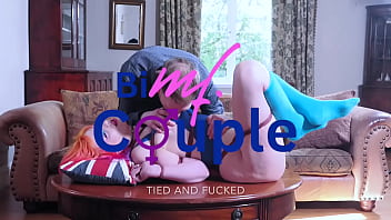 Tied & fucked bimfcouple